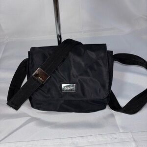2/$30 INC International Concepts Black Nylon Minimalist Crossbody Bag